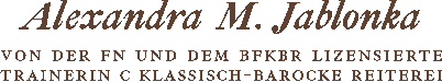 Klassisch Reiten Jablonka
